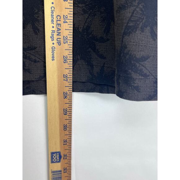 Nat Nast Mens Lg Black Silk Blend Button Up Short Sleeve Hawaiian Vacation Shirt - Picture 4 of 6